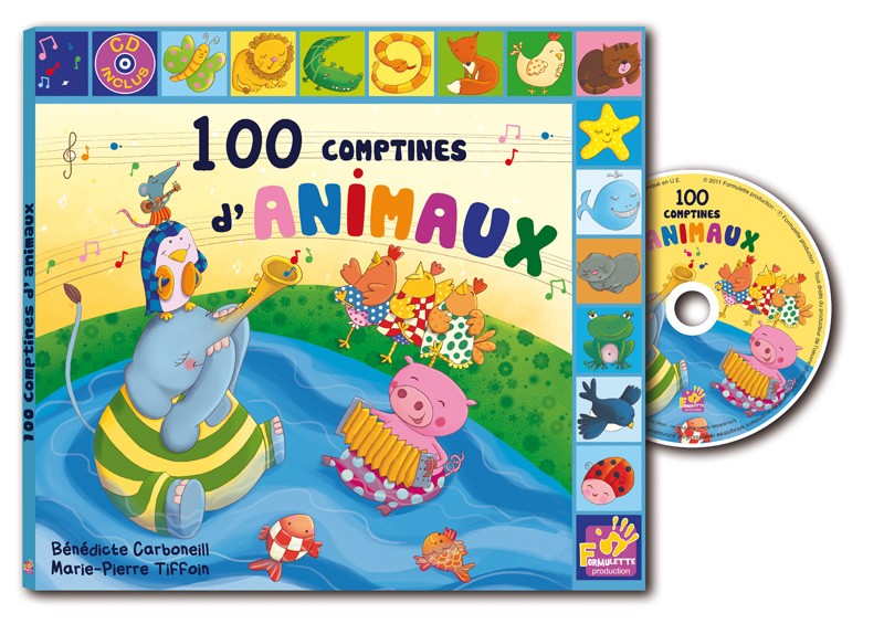 Livre: 100 comptines(cd inclus)