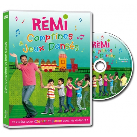 15 chansons et comptines interprétées par Rémi, accompagnés d'enfants